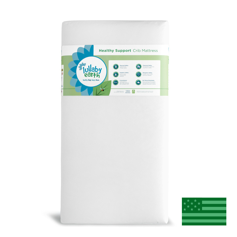 Lullaby Earth Healthy Support Crib Mattress - Waterproof